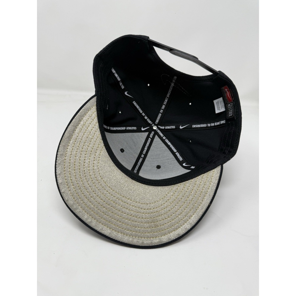 Nike Alabama Crimson Tide 2015 National Champions Snapback Hat Black Dri-FIT Cap - Picture 6 of 8